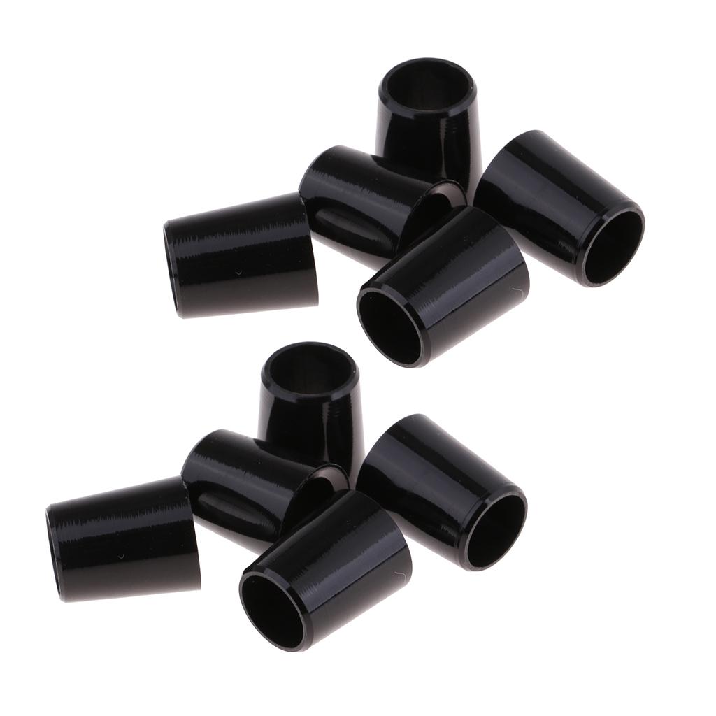 10pcs Black Golf Shaft Sleeve Ferrules.370 Irons Putter Cap Adapter Ring