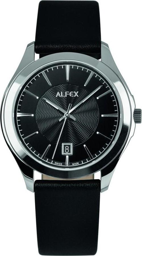 Đồng Hồ Nữ Dây Da Kính Sapphire Alfex 5720/667 (36mm)