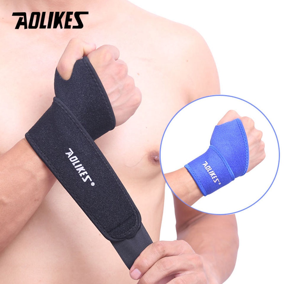 Quấn bảo vệ cổ tay thể thao AOLIKES A-7937 Pressure Adjustable Wrist Support