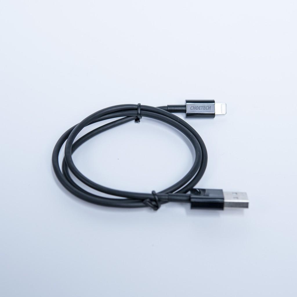 CÁP CHOETECH USB A RA LIGHTNING IP0025-BK- Hàng chính hãng