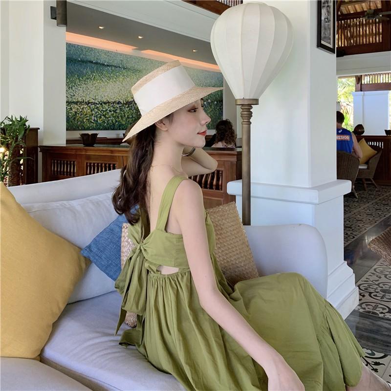 VÁY MAXI ĐẦM MAXI ĐI BIỂN VÁY ĐI BIỂN VÁY TRẮNG VÁY DÀI ĐẦM DÀI VÁY XÒE ulzzang style