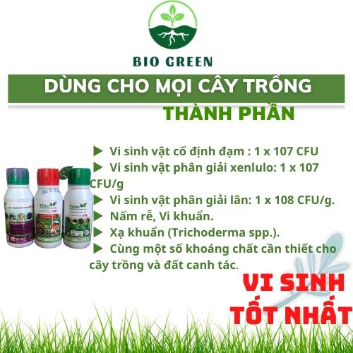 Phân bón hữu cơ vi sinh, chế phẩm sinh học TSBIO 100ml ,tăng trưởng,thuốc trừ sâu sinh học,nhện đỏ bọ rầy cho cây