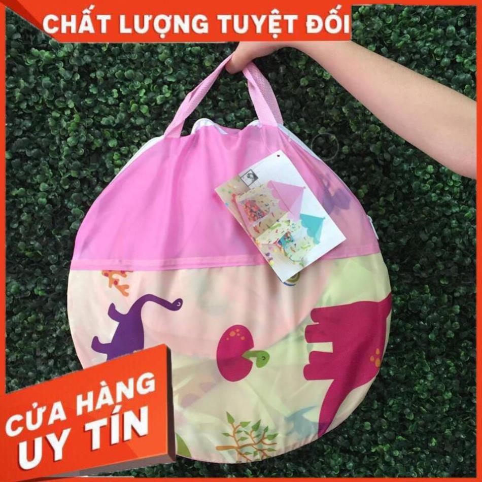 Lều Công Chúa Hoàng Tử họa tiết cá sấu tặng kèm 20 bóng