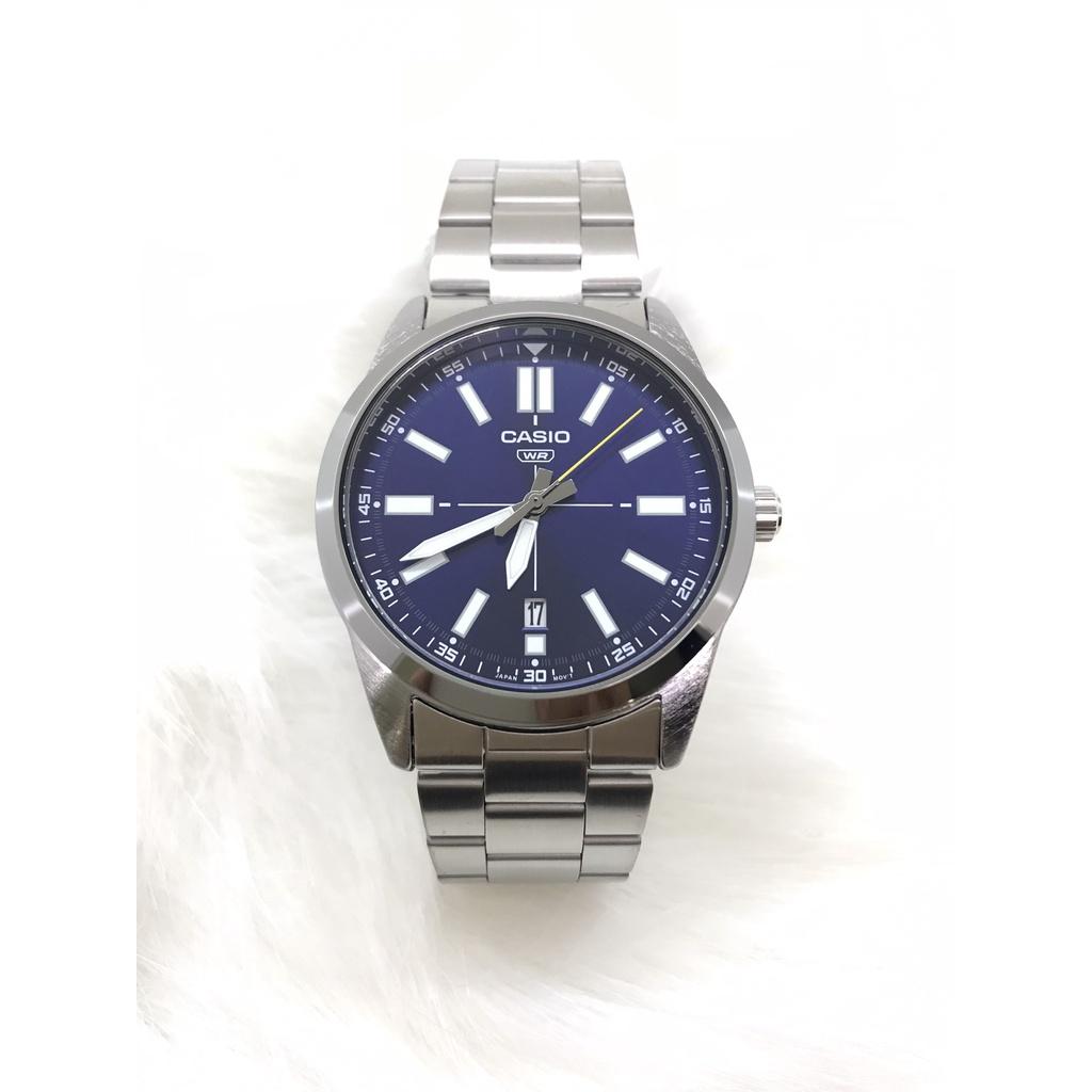 Đồng Hồ Nam Dây Thép Casio Standard MTP-VD02D-2EUDF Chính Hãng - MTP-VD02D-2E