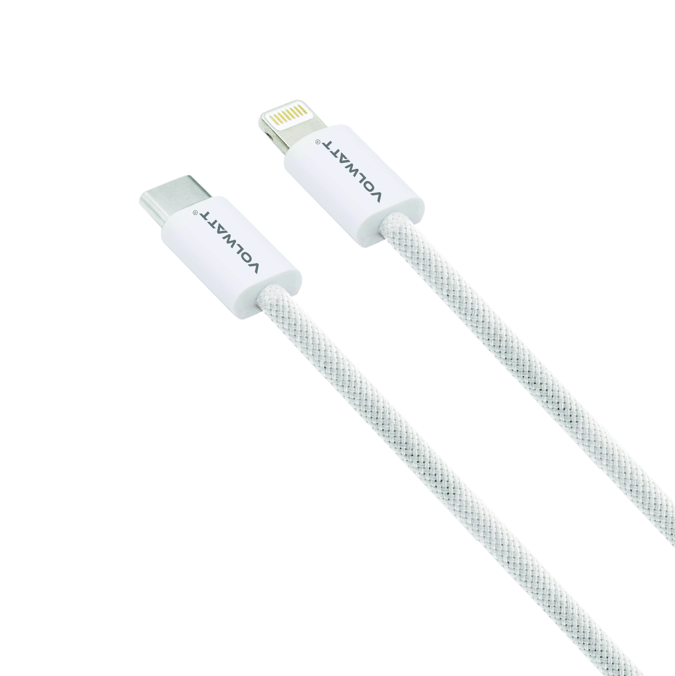Cáp sạc siêu nhanh &amp; truyền dữ liệu tốc độ cao Volwatt Dành Cho Iphone GE-023-CL Type C to L - Hàng Chính Hãng
