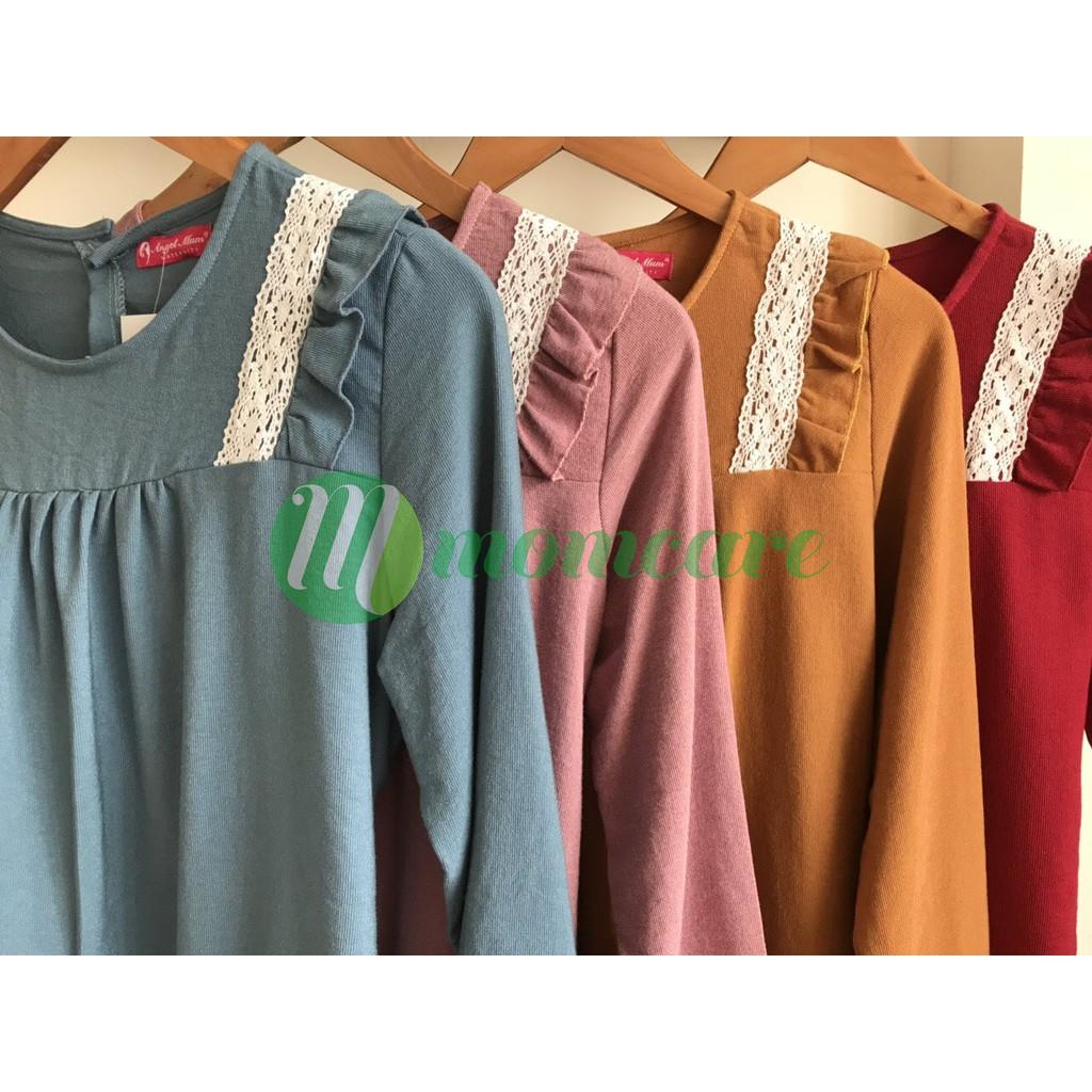 Đầm bầu, váy bầu đông xuân nhung tăm nhiều màu