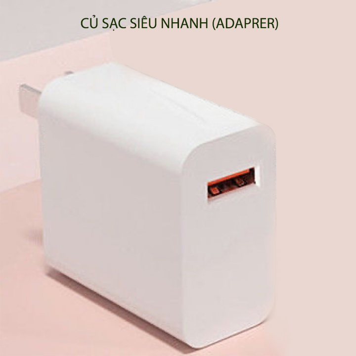 Củ sạc siêu nhanh 67-120W tùy chọn (Adapter