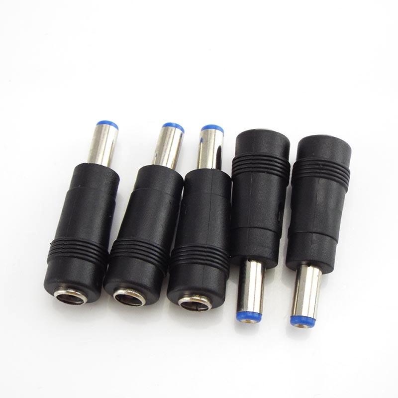 Đầu Chuyển Đổi Nguồn DC Sang Đầu Đực 5.5X2.5mm Sang 5.5*2.1mm Cho Máy Tính Bảng