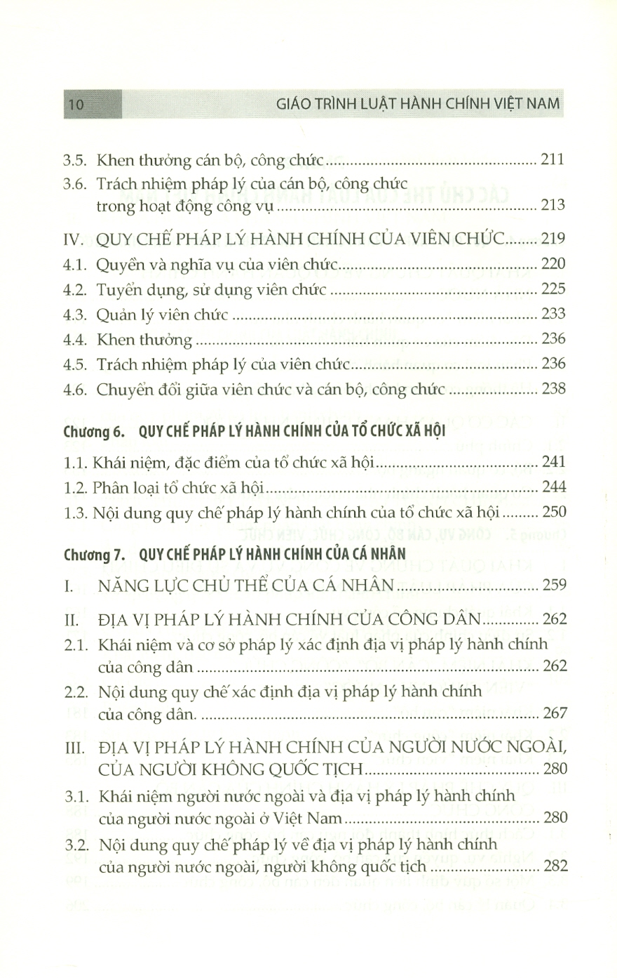 Giáo Trình Luật Hành Chính Việt Nam - GS. TS. Phạm Hồng Thái, TS. Nguyễn Minh Hà - Tái bản -