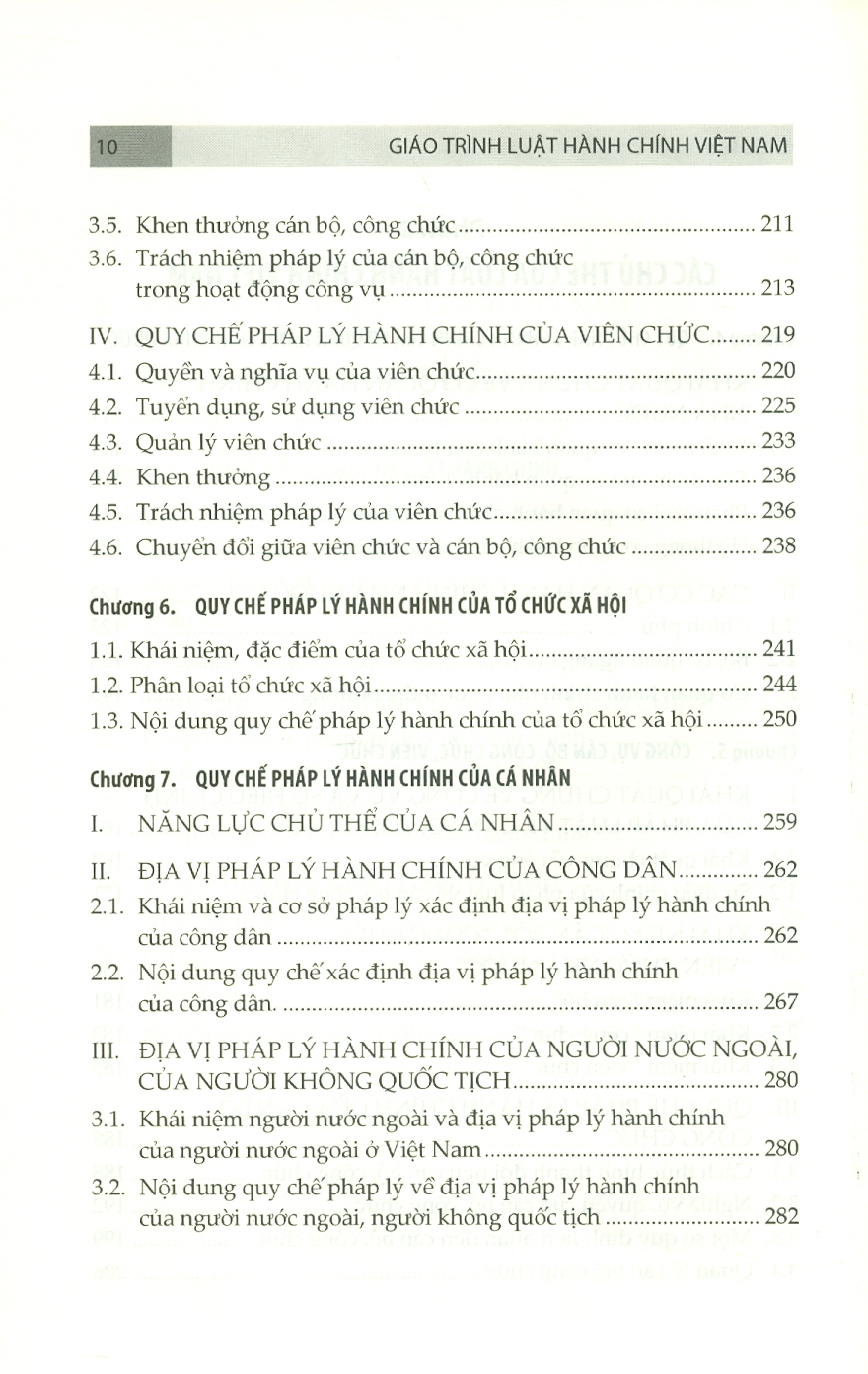 Giáo Trình Luật Hành Chính Việt Nam - GS. TS. Phạm Hồng Thái, TS. Nguyễn Minh Hà - Tái bản - (bìa mềm)