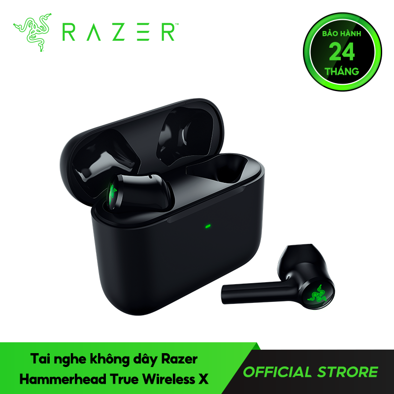 Tai nghe không dây Razer Hammerhead True Wireless X - Hàng Chính Hãng