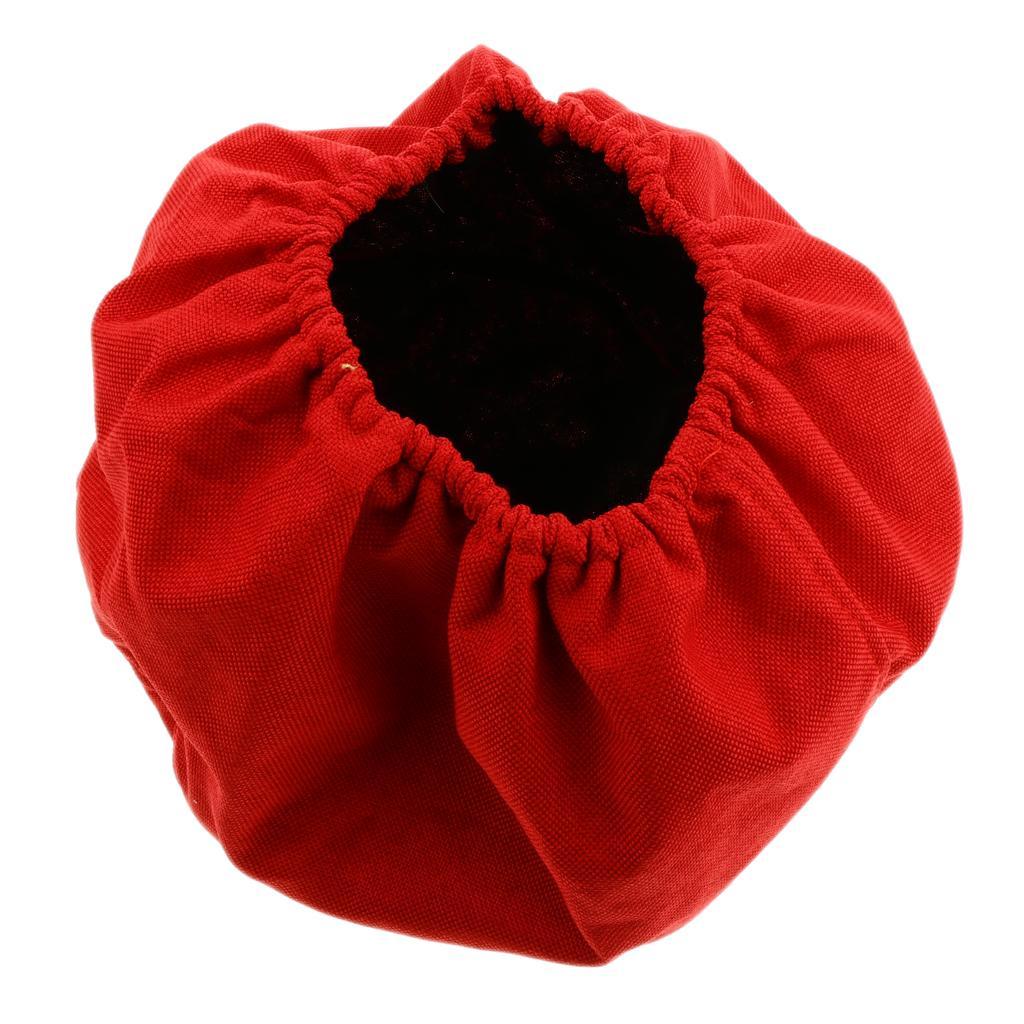 2pcs Red Chair Seat Pad Cover Sleeve Stool Mat Protector Cushion Slipcover