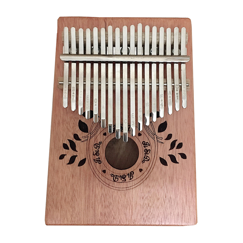 Đàn Kalimba Woim cao cấp 17 phím, Thumb Piano 17 keys - Gỗ Leaf Tặng kèm khóa học miễn phí