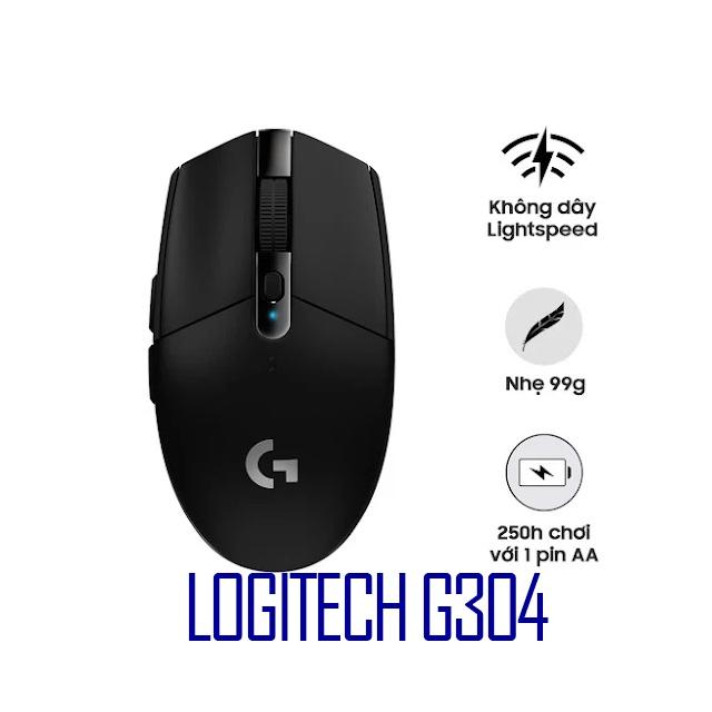 Chuột chơi game không dây Logitec G304 LIGHTSPEED Wireless