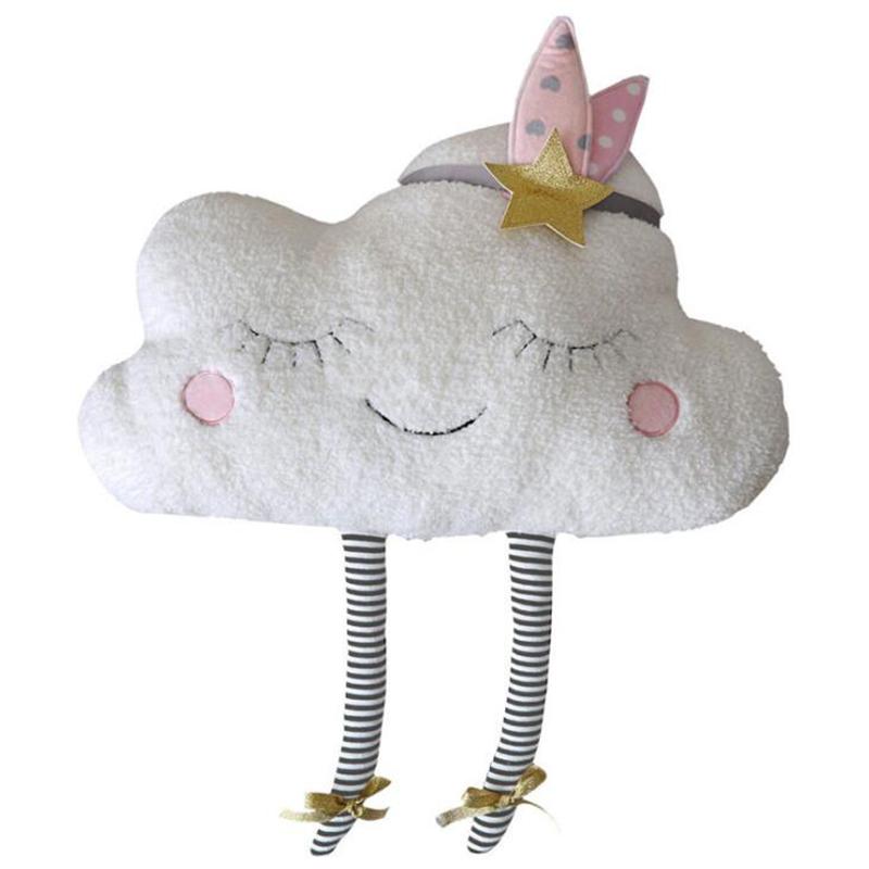 Trẻ em Đồ Chơi Sáng Tạo Dễ Thương Cloud Sang Trọng Gối Phòng Cho Bé Sự Thoải Mái Búp Bê Trang Trí Cửa Sổ Đệm Trẻ Em Quà Tặng Sinh Nhật