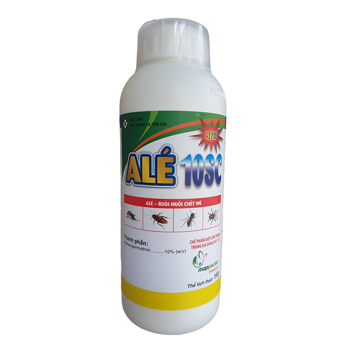 Dung Dịch Diệt Côn Trùng Alé 10 Sc Chai 1 Lít Giúp Tiêu Diệt Hết Côn Trùng Sau 1 Lần Phun An Toàn Cho Sức Khỏe Và Môi Trường