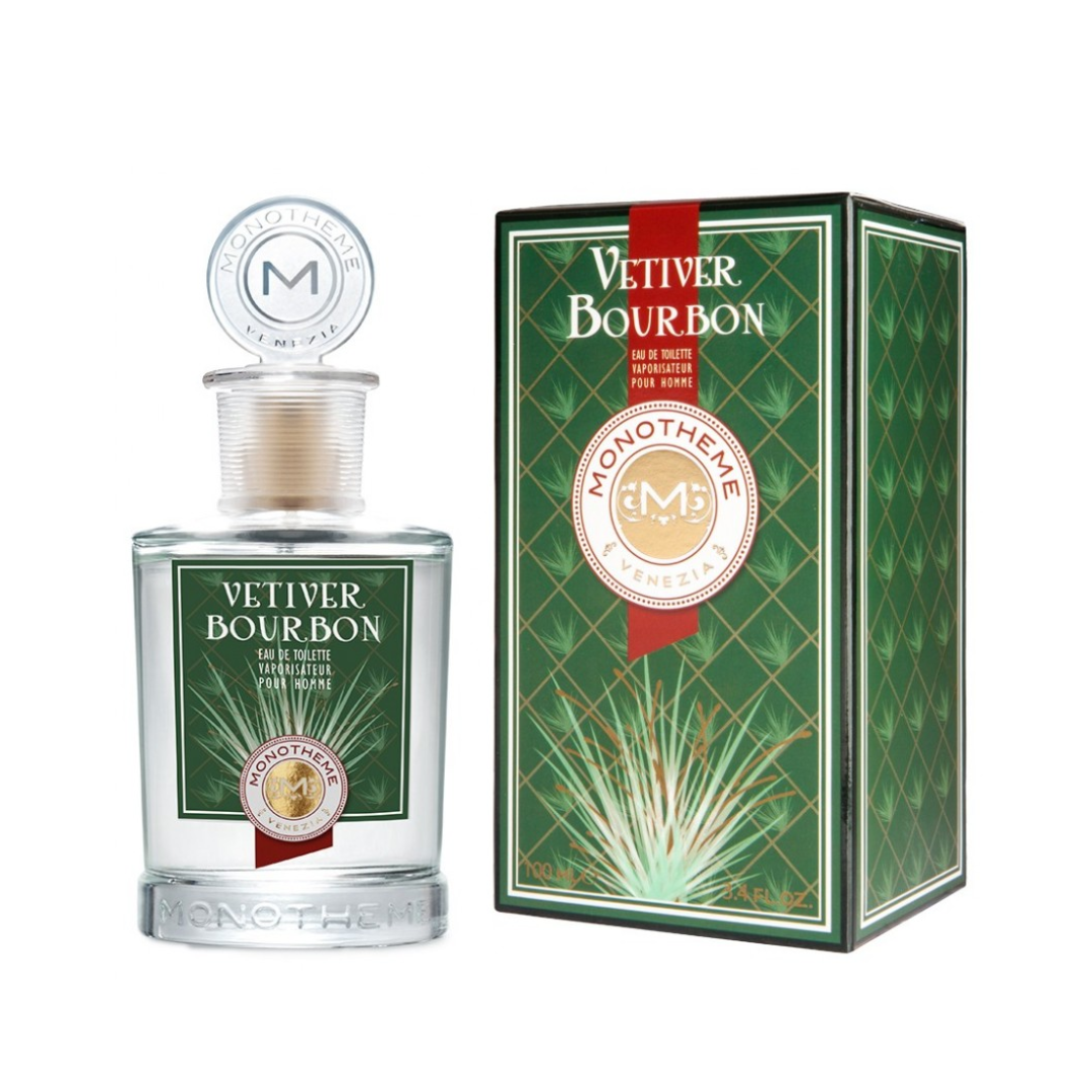 MONOTHEME Vetiver Bourbon EDT Pour Homme 100ml nước hoa nam Italia nổi bật hương Thảo mộc - Cam chanh - Gỗ