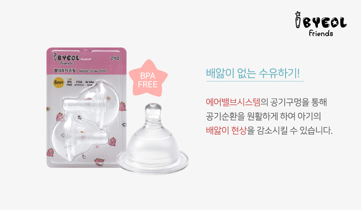 Núm ti cho bé IBYEOL Friends Juju 5 giai đoạn cho bé sơ sinh - 24 tháng