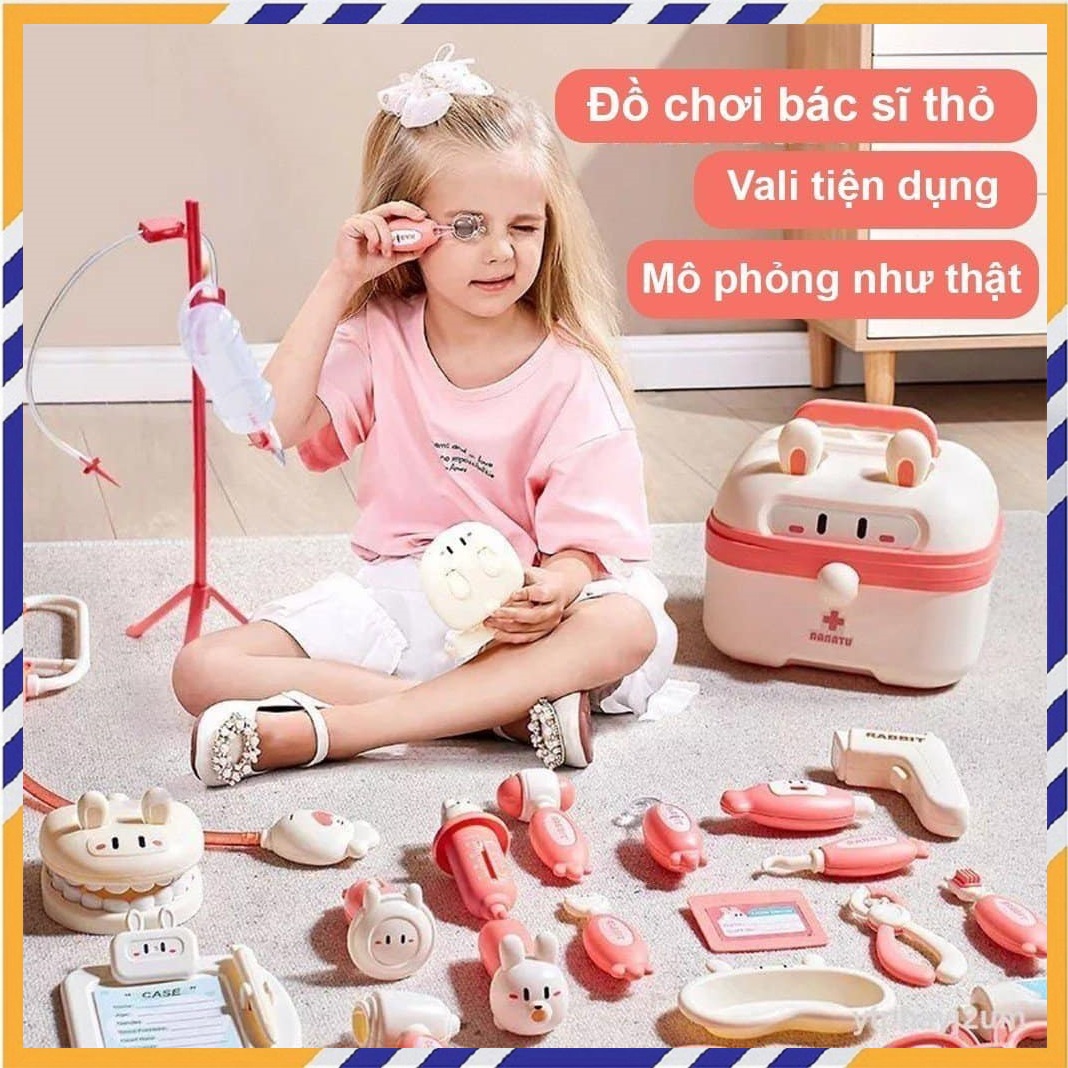 Đồ Chơi Bác Sĩ, Bộ 36 Chi Tiết, Đồ Chơi Bác Sĩ Cho Bé Gái, Bé Trai, Đồ Chơi Giáo Dục, Hàng Nhập Khẩu