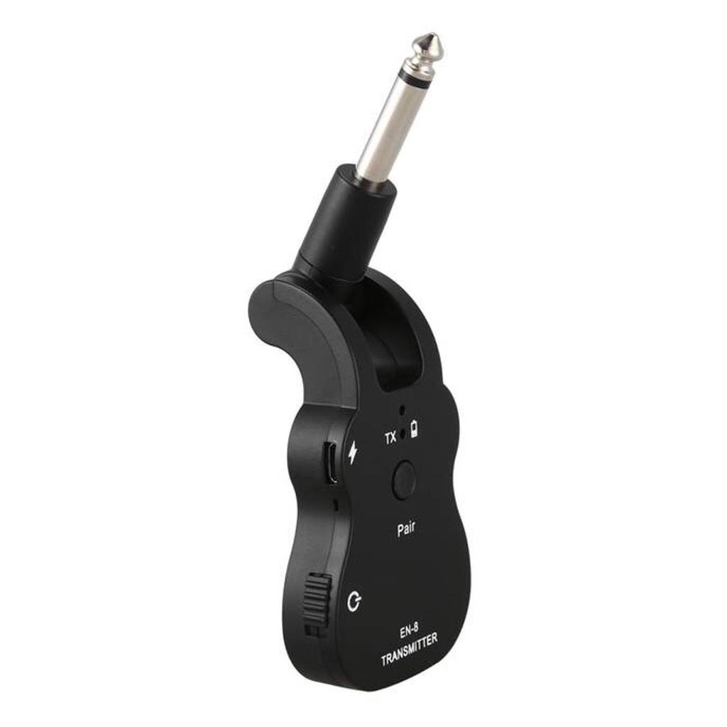 2.4G Guitar Wireless System Transmitter Receiver 30m Transmission Range 20-20khz