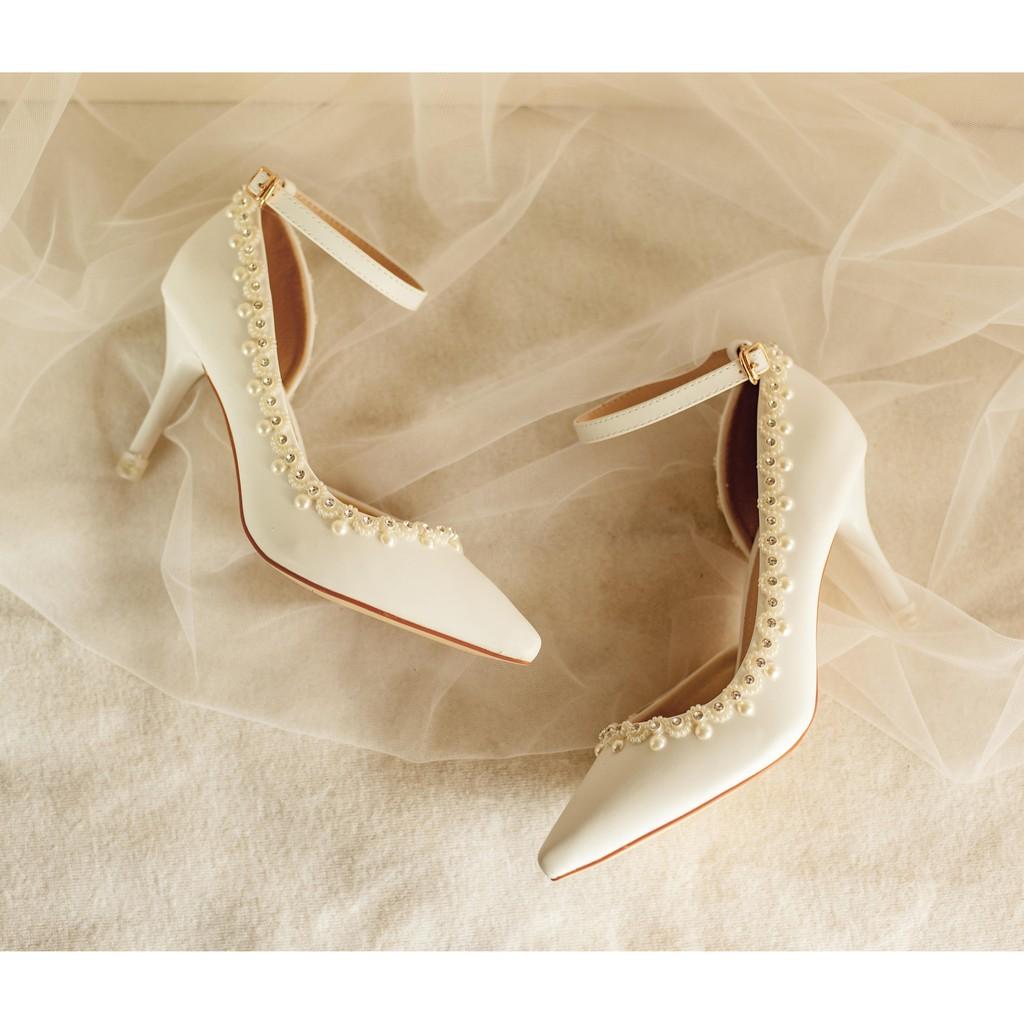 GIÀY CƯỚI - GIÀY CÔ DÂU BEJO H88 XOÀN NGỌC - WEDDING SHOES