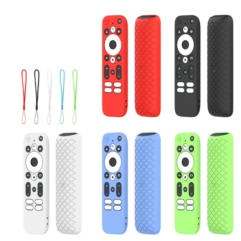 Vỏ bảo vệ từ xa bằng silicon cho MECOOL KD3 Android stick Tay cầm điều khiển từ xa Vỏ thân thiện với da Vỏ phát sáng Màu sắc: Trắng