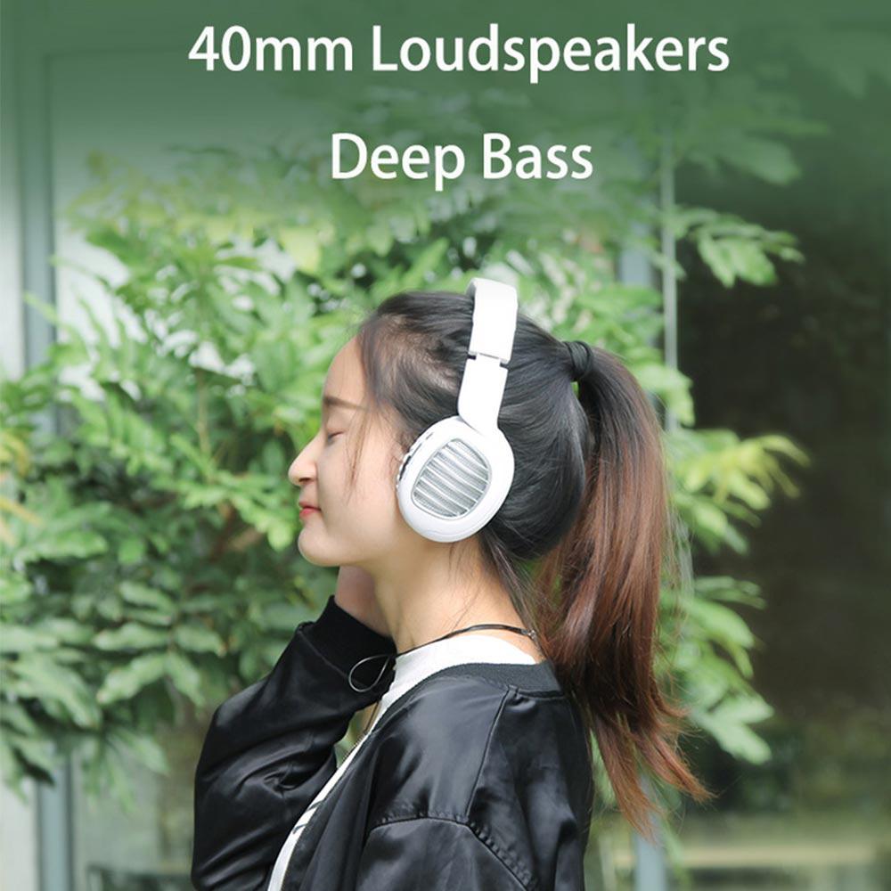 Wireless Bluetooth Foldable Headset FM Radio Stereo Music Portable Headset
