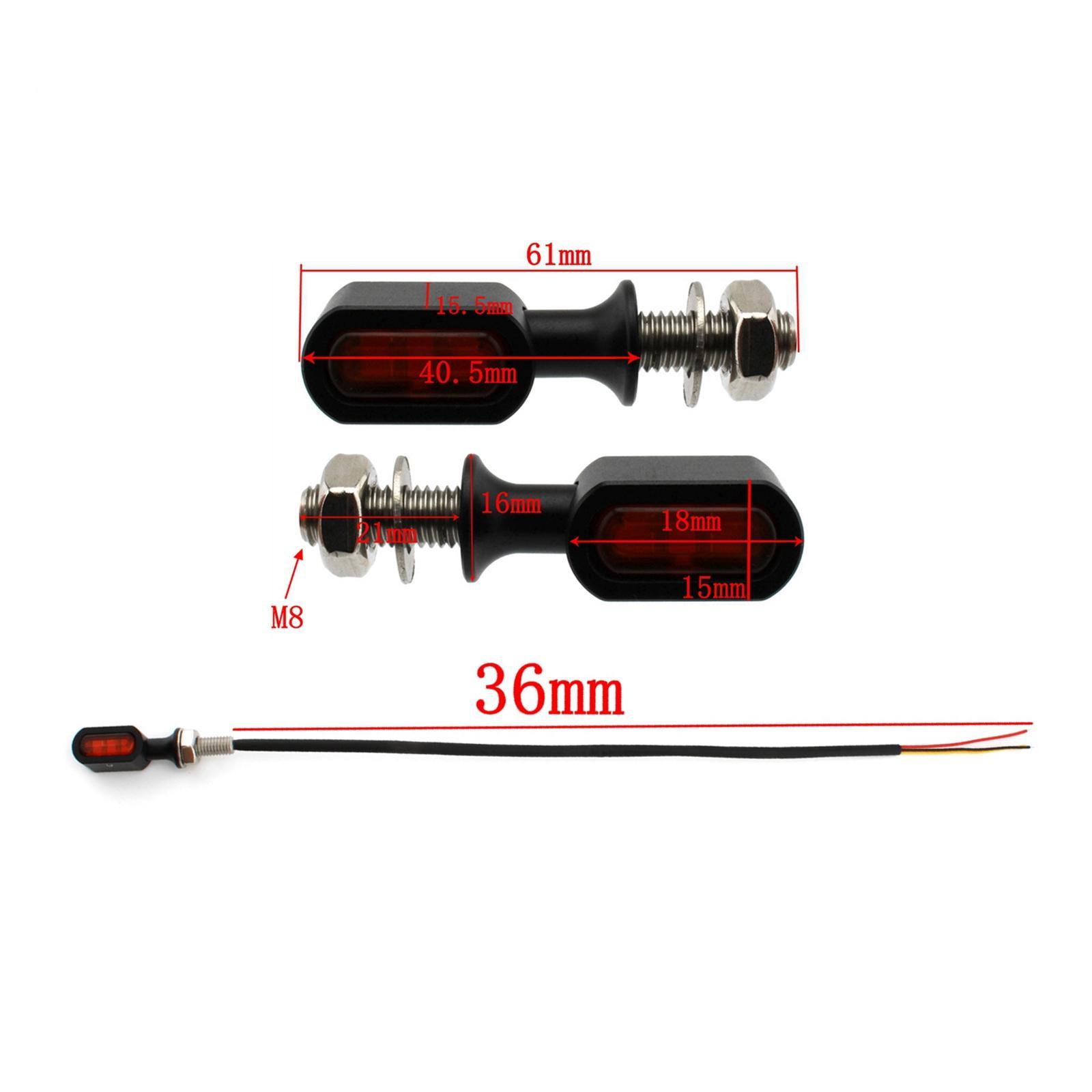 Motorcycle Mini  Light Flashing Light Indicator for