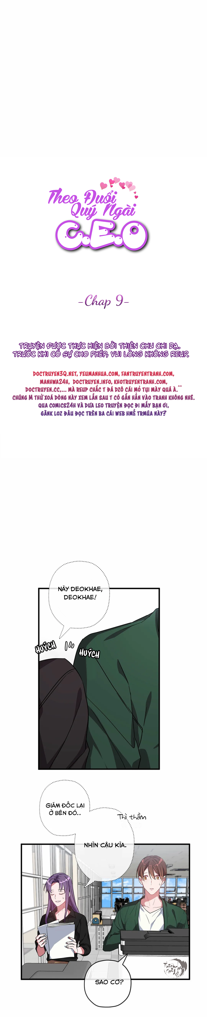 theo đuổi quý ngài ceo chapter 9 2