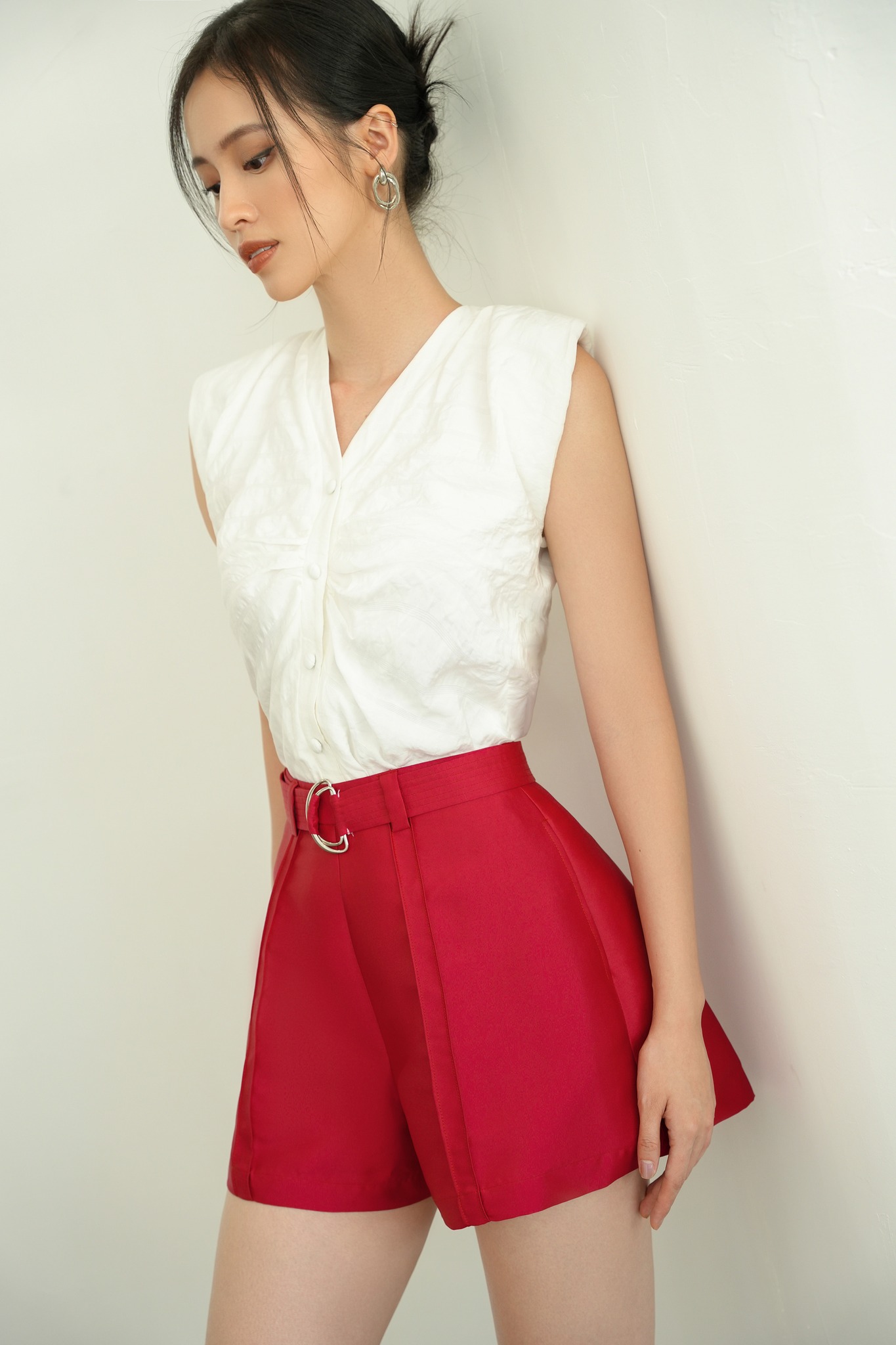 OLV - Áo Chamie White Top