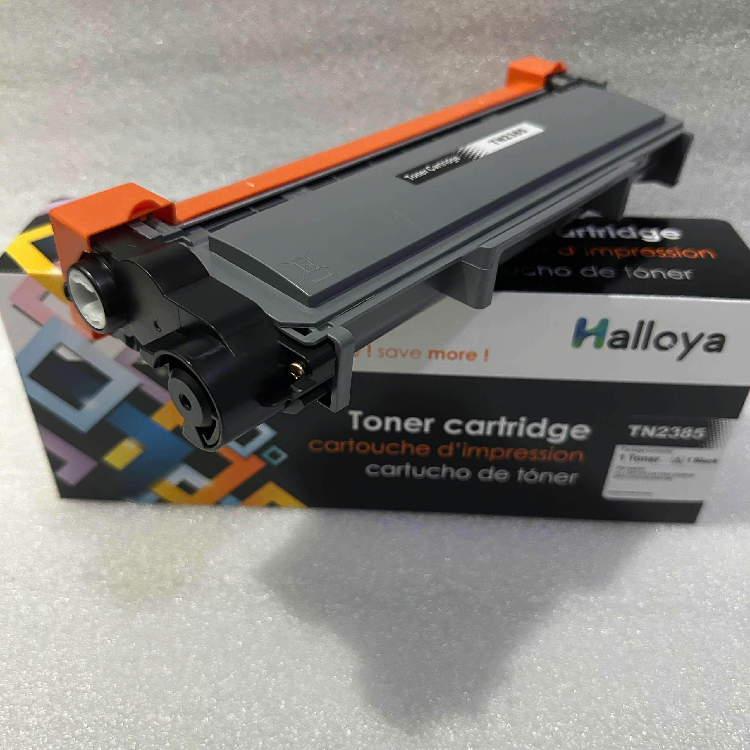 Hộp mực TN 2385 Halloya dùng cho máy in Brother HL-L2321D, HL-2361DN, HL-2366DW, MFC-L2701D, MFC-L2701DW, DPC L2520D Hàng nhập khẩu