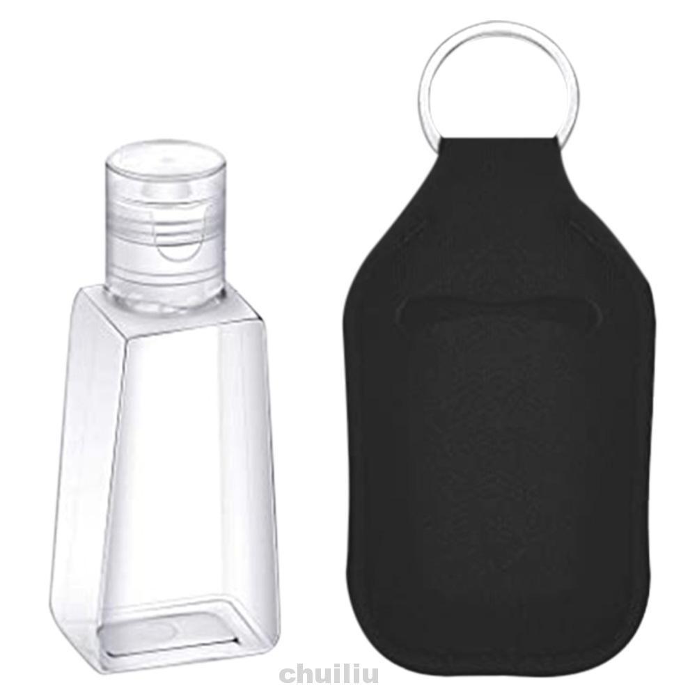 Set 12 Lọ Đựng Dầu Gội Trong Suốt Kèm Móc Khóa Tiện Dụng