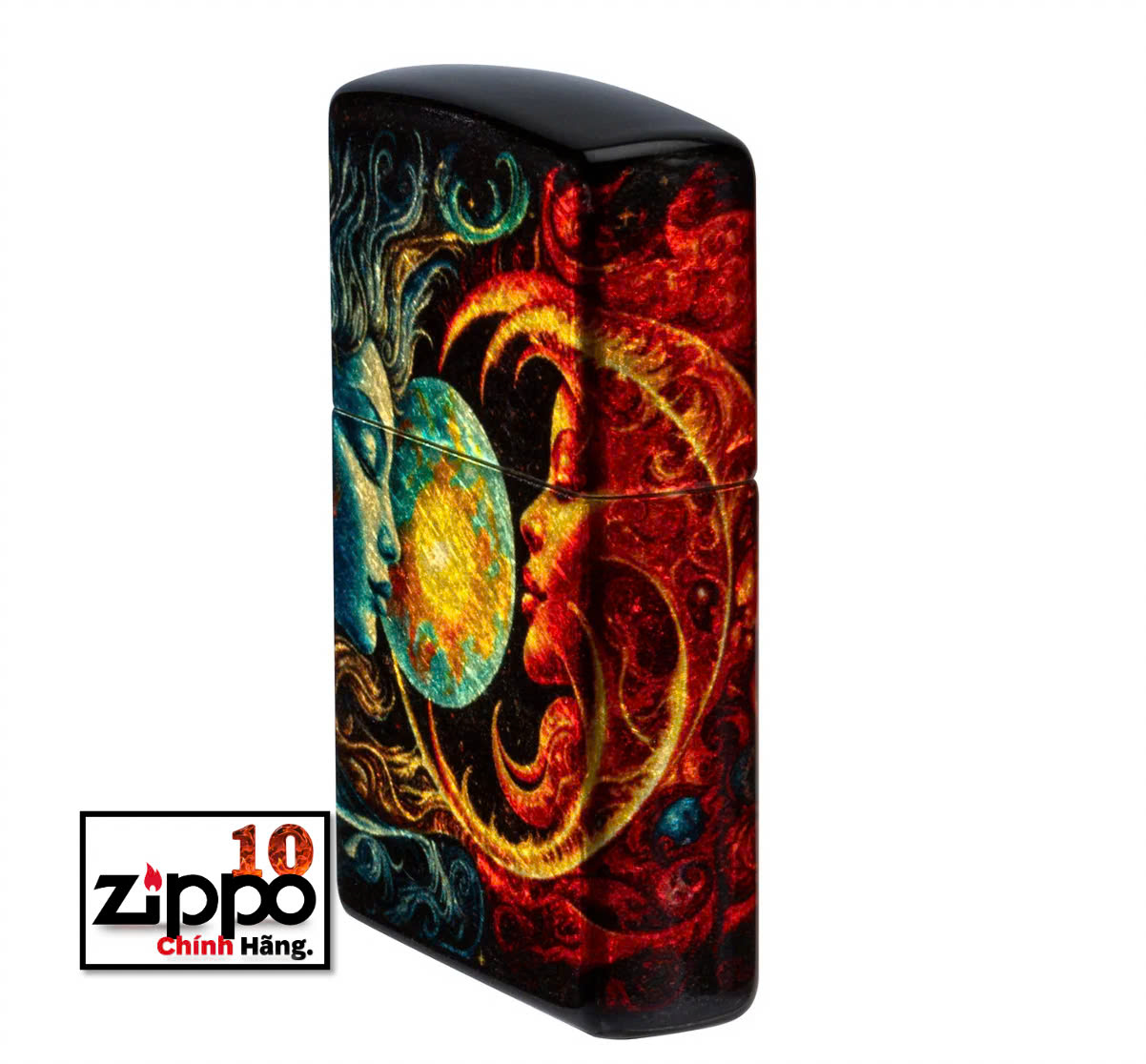 Bật lửa Zippo 46563 Sun and Moon Design - Chính hãng 100%
