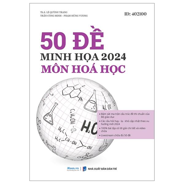 50 Đề Minh Họa 2024 - Môn Hóa Học