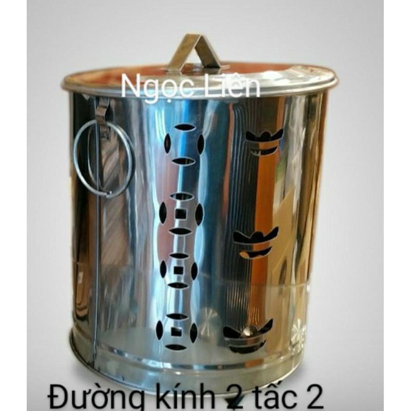 Thùng đốt giấy tiền vàng mã inox 201