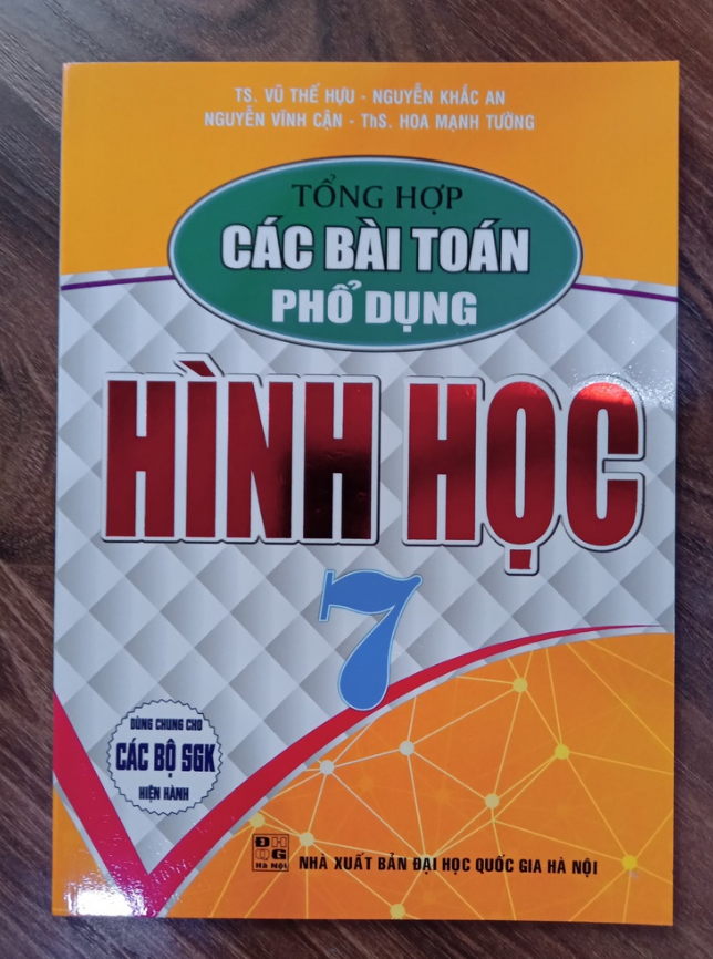 Sách - Combo Tổng hợp các bài toán phổ dụng Đại Số + Hình Học 7