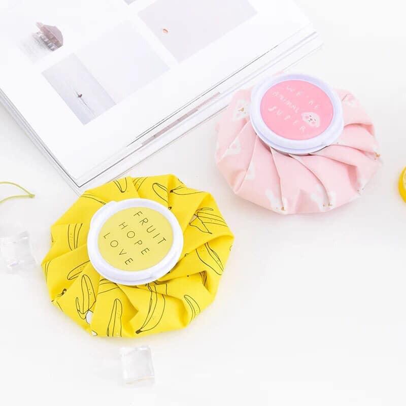 Túi chườm nóng lạnh giảm sốt giảm đau.