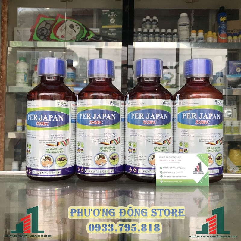 Thuốc diệt muỗi PER JAPAN 525EC_ CHAI 1 LÍT