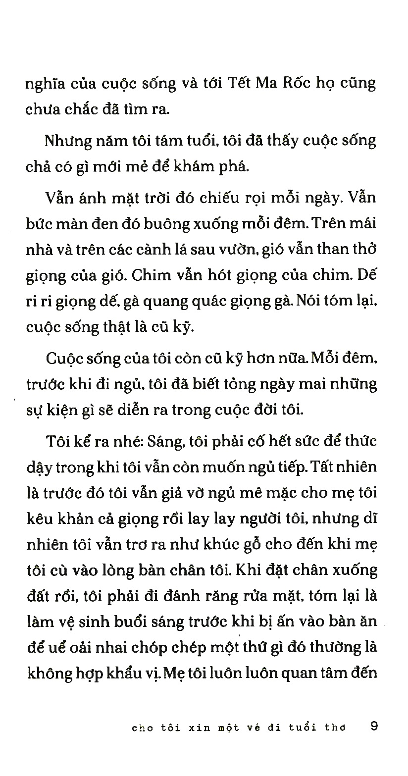 Sách: Cho Tôi Xin Một Vé Đi Tuổi Thơ - NNA