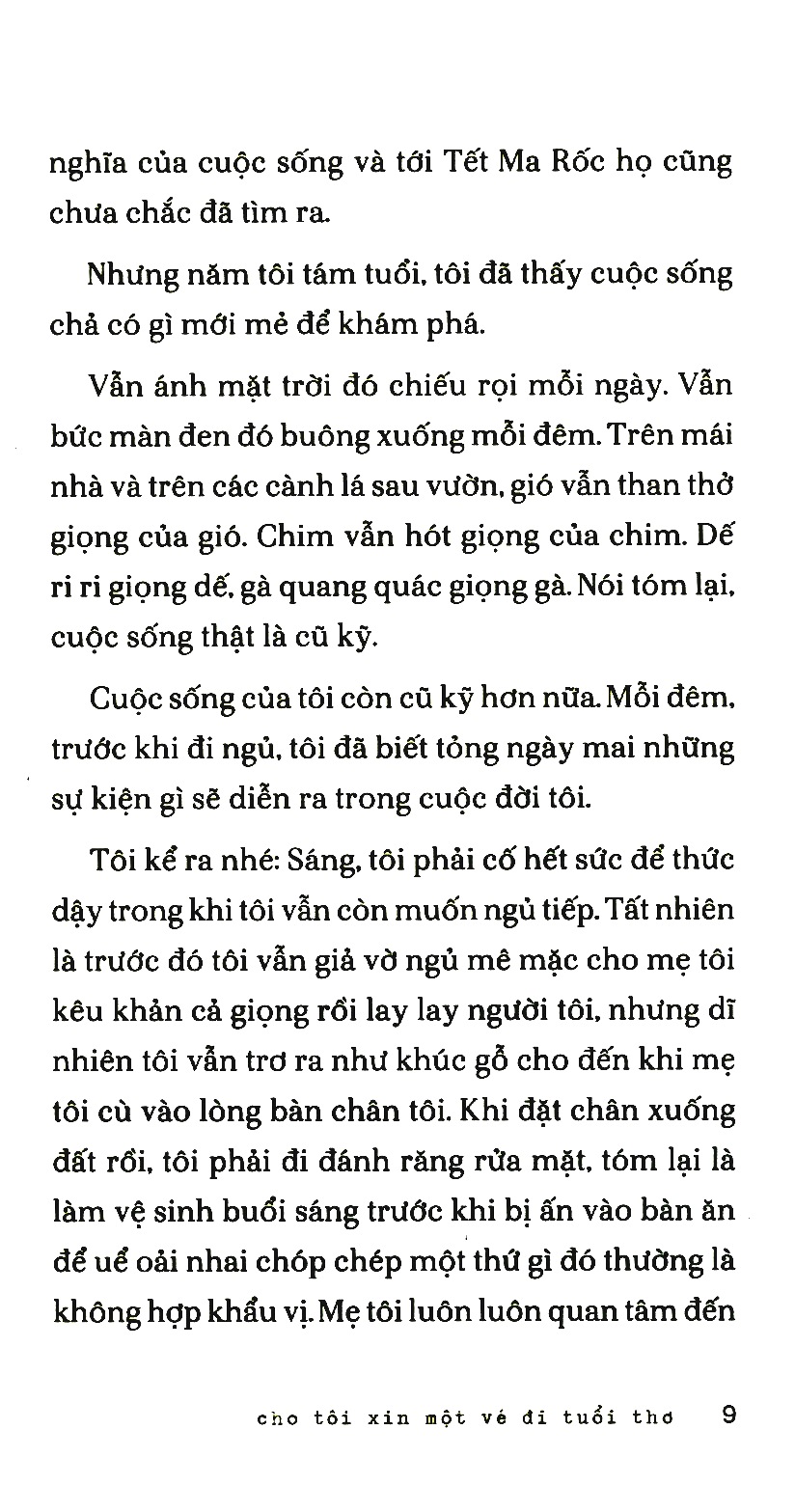 Sách: Cho Tôi Xin Một Vé Đi Tuổi Thơ (Bìa Mềm) - NNA