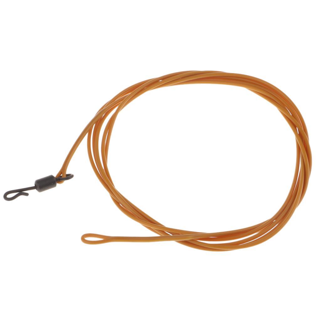 High Tensile Carp Fishing Rig Leader Braided Leader Line Safety Leader 1m 30lb