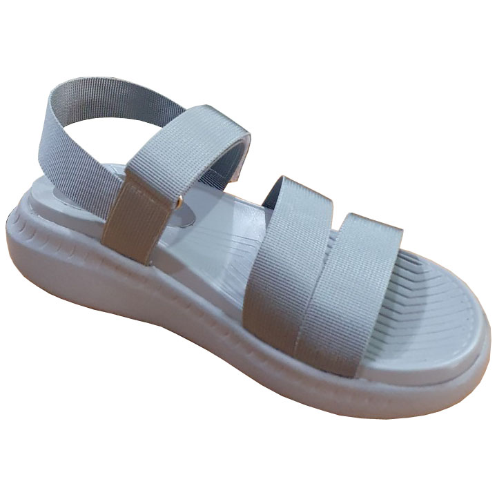 Giày Sandal Nữ Đế Bằng Cao 4.5cm Chính Hãng Trường Hải XDN165 Quai Dép Vải dù mềm Mại Đế Pu Nhẹ Nhàng Không Trơn