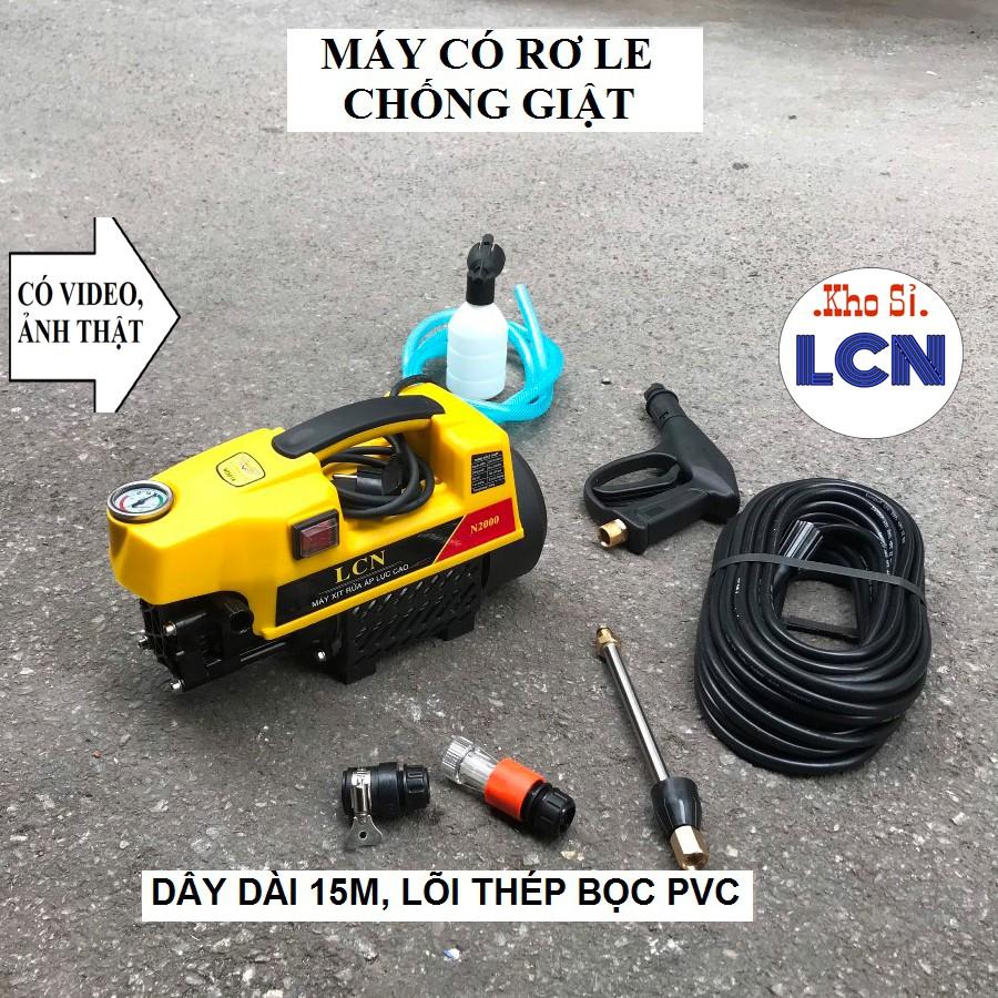 Máy Rửa Xe LCN 6 Dây Đồng Hàng Loại 1 Máy Rửa Xe Gia Đình Chính Hãng
