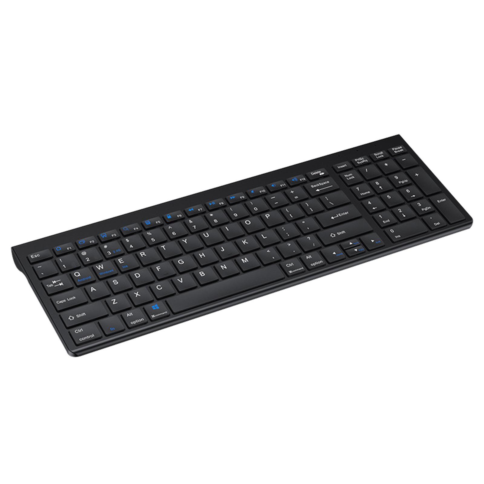 Silent Portable MIni Keyboard Universal Computer Gray