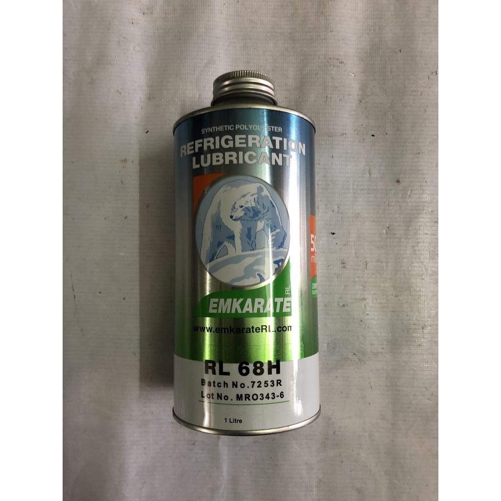 Dầu lạnh Gấu trắng EMKARATE RL 68H dùng cho hệ thống điều hòa ô tô hàng Trung Quốc