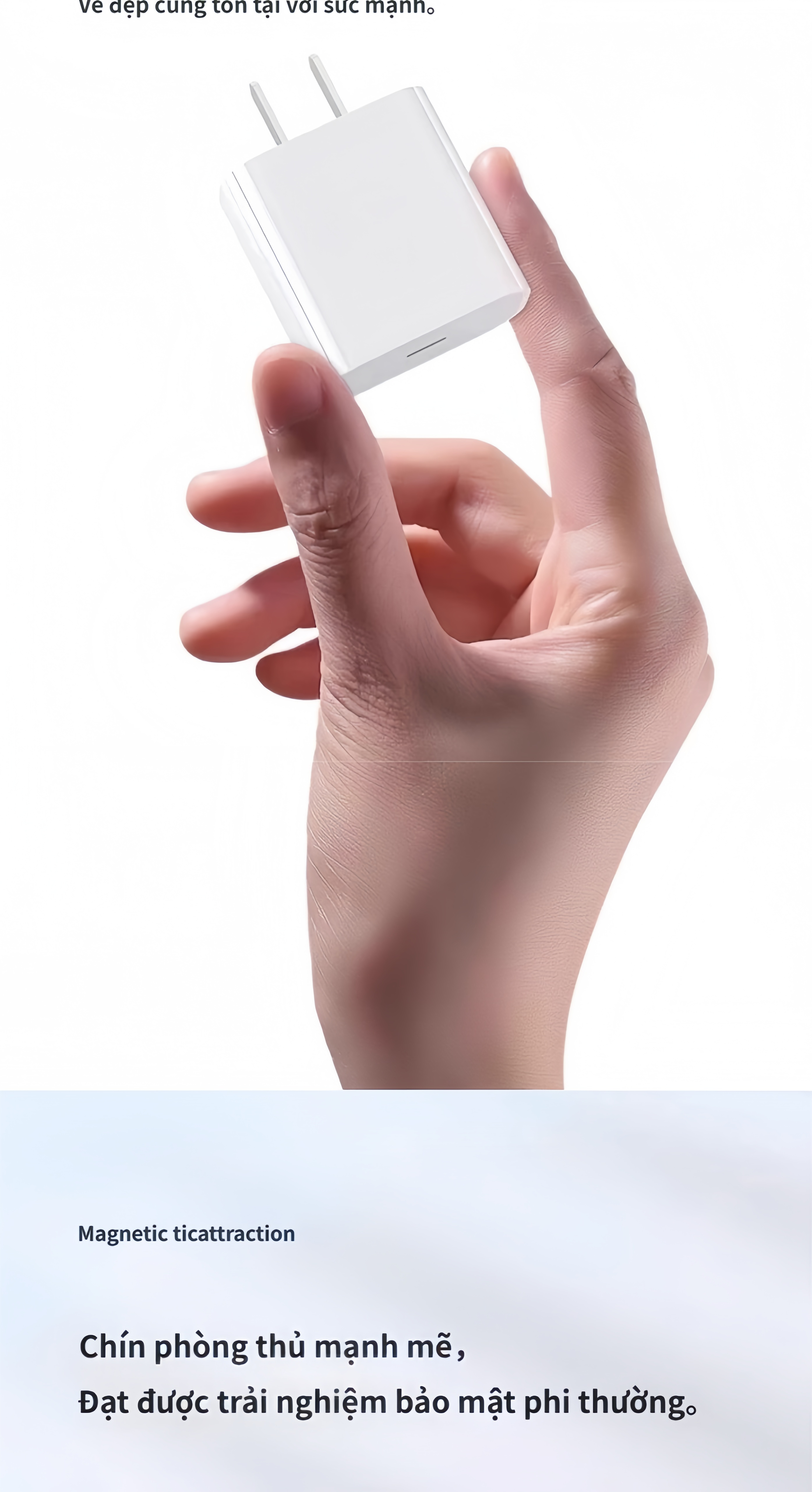 Bộ dây và củ sạc nhanh 35w type C dùng cho IP 17, 16, 15, Galaxy Note10 Plus, S20 Ultra và các dòng điện thoại dùng chung cổng Type C - Hàng nhập khẩu