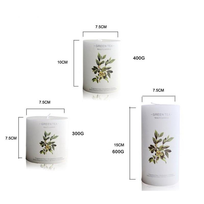 Nến Thơm Green Tea (BIG SIZES) - Aromatherapy Scented Candle (3 sizes)