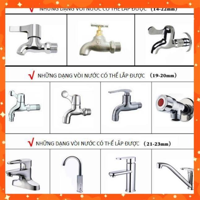 Bộ dây vòi xịt nước rửa xe, tưới cây . tăng áp 3 lần, loại 7m, 10m 206701-2 đầu đồng,cút, + tặng khăn phượt