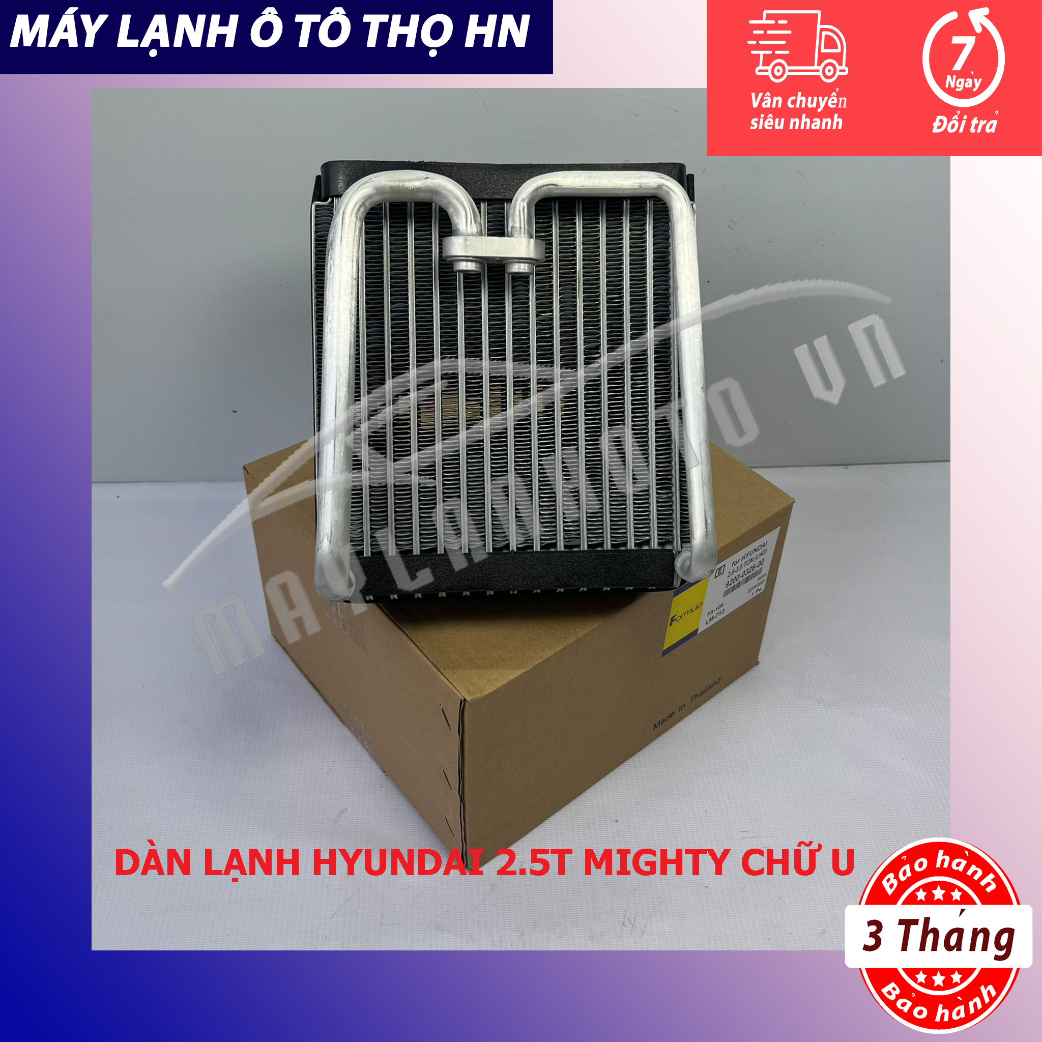 Dàn lạnh Hyundai Mighty 2,5 tấn - 3,5 tấn 2004 2005 2006 2007 2008 2009 2010 Hàng xịn Thái Lan 04 05 06 07 08 09 10