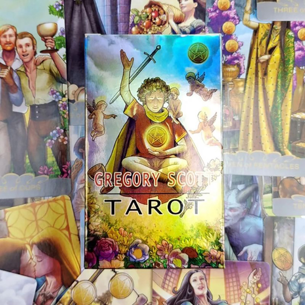 Bài Tarot Gregory Scott Tarot Óng Ánh Đá Thanh Tẩy